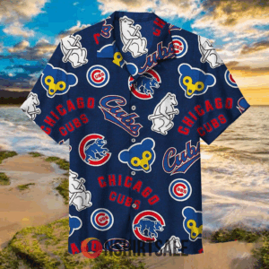 Chicago Cubs Universal Aloha Hawaiian Shirt And Shorts Set, Tropical MLB Fan Outfit