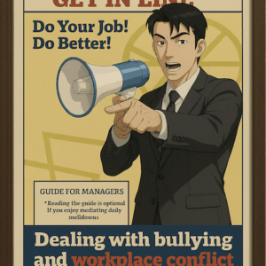 Do Your Job Do Better Motivational Wall Art on Bullying And Conflict for Office Decor