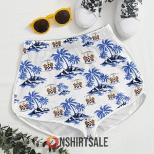 Kilmarnock FC SPFL Hawaiian Shirt And Shorts Set Tropical Football Fan Outfit 3