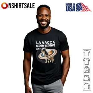 La Vacca Saturno Saturnita Italian Brainrot T Shirt 3
