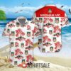 Union Saint Gilloise Hawaiian Shirt And Shorts Set , Tropical Soccer